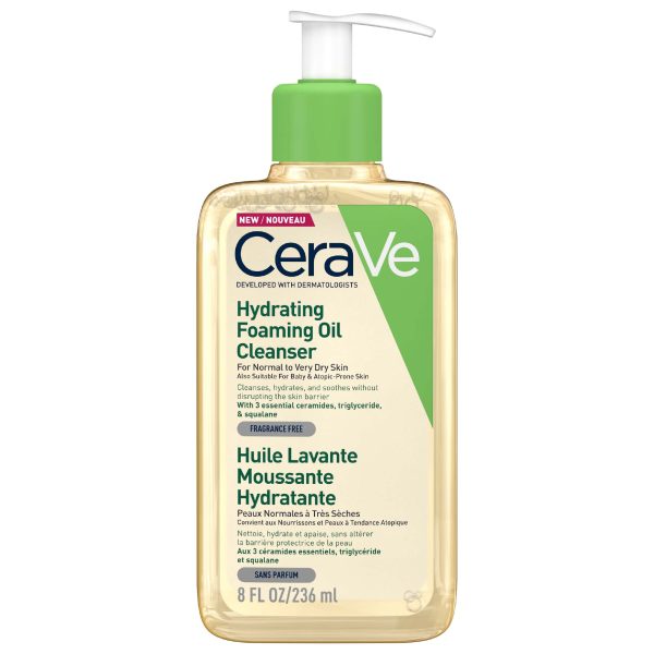 فوم شستشو روغنی و آبرسان سراوی CeraVe Oil Cleanser