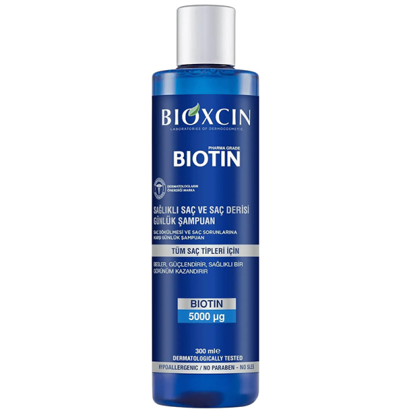 شامپو ضد ریزش و ضد شوره بیوکسین بیوتین | Bioxcin Biotin Sampuan