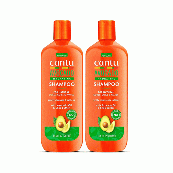 شامپو آووکادو کنتو| مخصوص موهای فر| 400 میل| Cantu Avocado Hydrating Shampoo