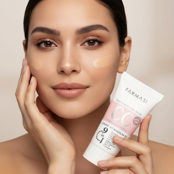 سی سی کرم شماره 02 مدیوم SPF25 حجم 50 میلی لیتر اصل ترکیه