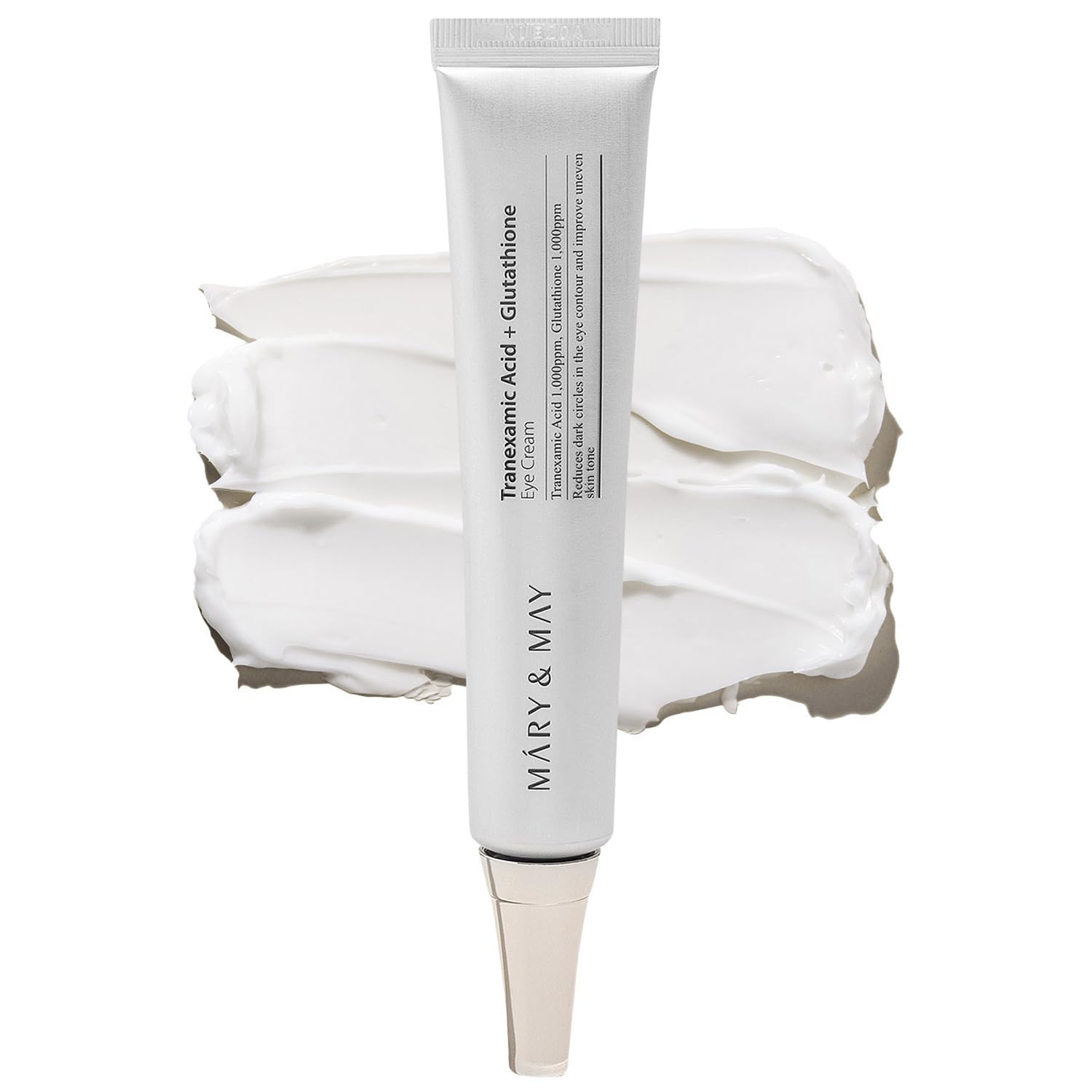 51xNwZGGFjL._SL1500_ کرم دور چشم 30 میل ضد تیرگی و ضد پف مری اند می Mary & May Tranexamic Acid + Glutathione Eye Cream - تصویر 1