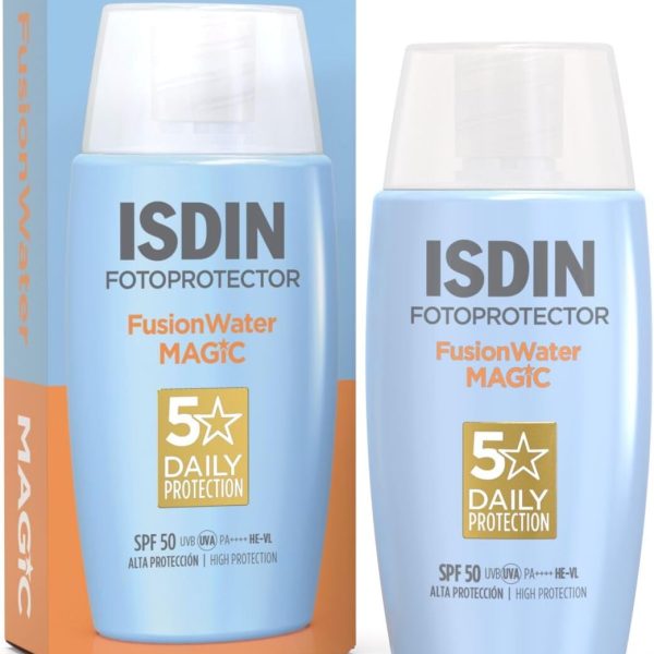 ای---زدین مجیک فیوژن واتر SPF 50 بی‌رنگ | ضد آفتاب سبک و آبرسان