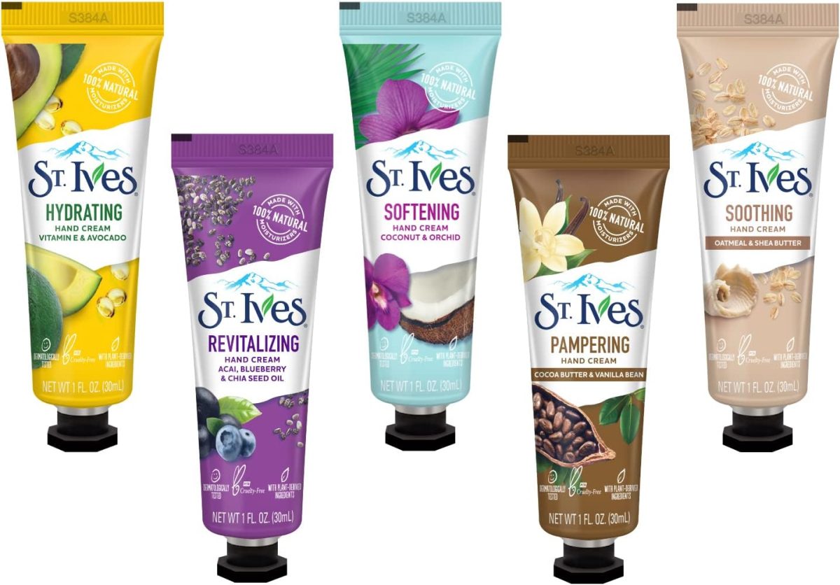 71aXfTigjYL._AC_SL1500_-1200x836-1 کرم دست 30 میل آبرسان و معطر St. Ives در پنج رایحه | St. Ives Hand Cream 30ml - تصویر 1