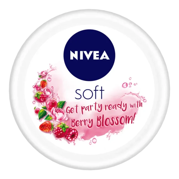 کرم مرطوب کننده نیوآ مدل Soft Berry Freshies حجم 100 میلی‌لیتر | آبرسان صورت، دست و بدن