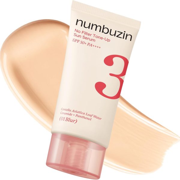 ضدآفتاب سرم‌مانند نامبوزین No.3 No Filter Tone-Up Sun Serum – شماره 01 Blur
