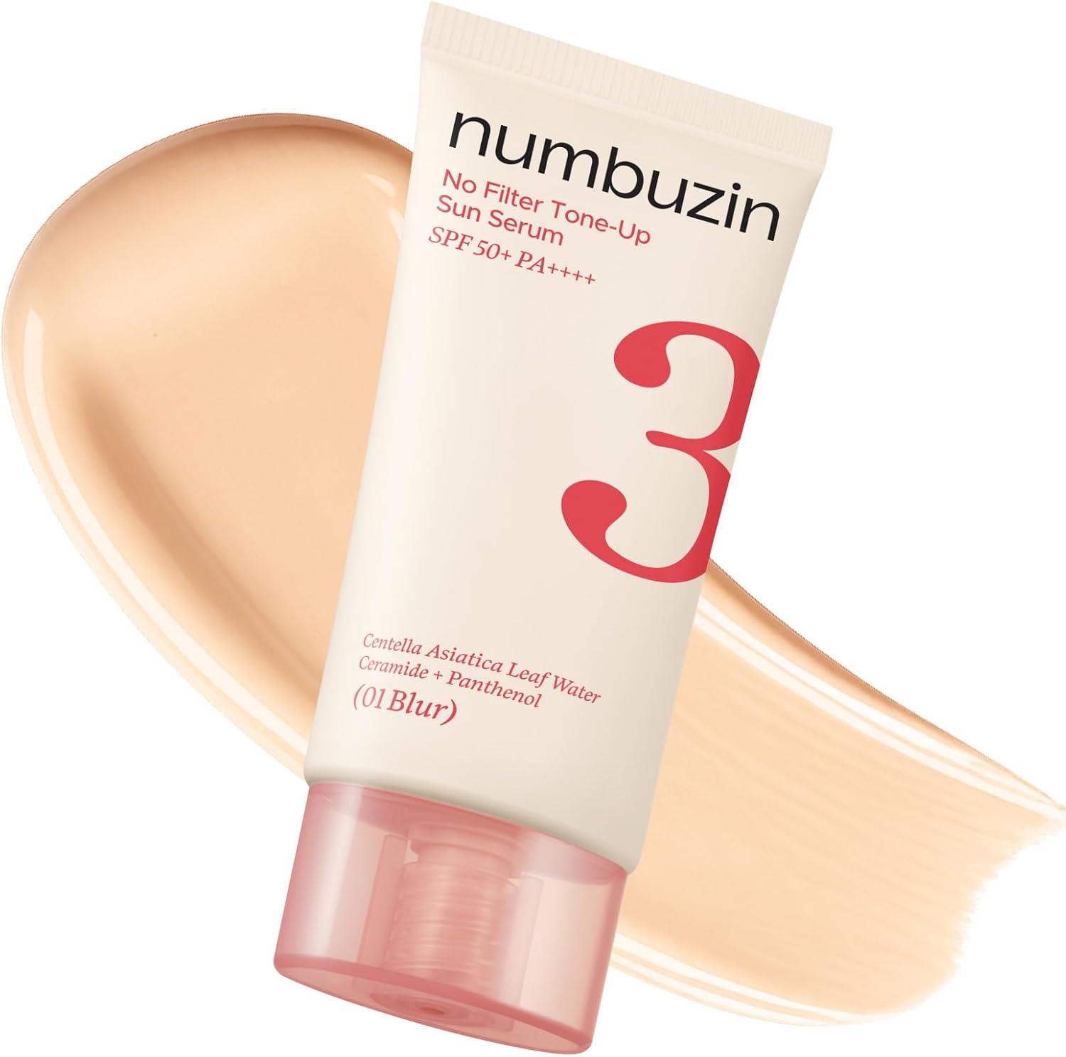 61CAItVjJ-L._AC_SL1500_ ضدآفتاب سرممانند نامبوزین No.3 No Filter Tone-Up Sun Serum – شماره 01 Blur - تصویر 1
